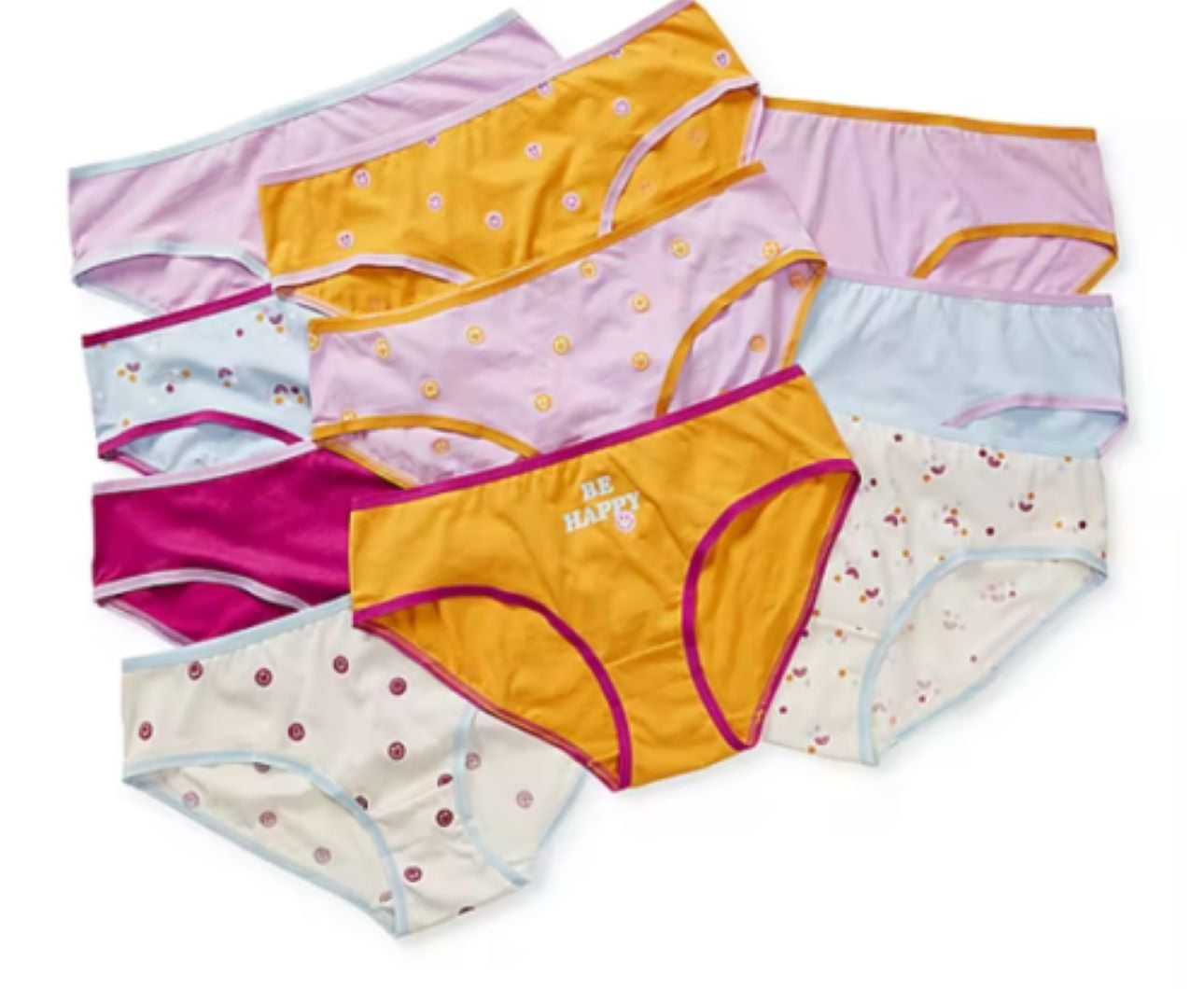 Thereabouts Little & Big Girls Bikini Panty, Color: Floral Pack - JCPenney