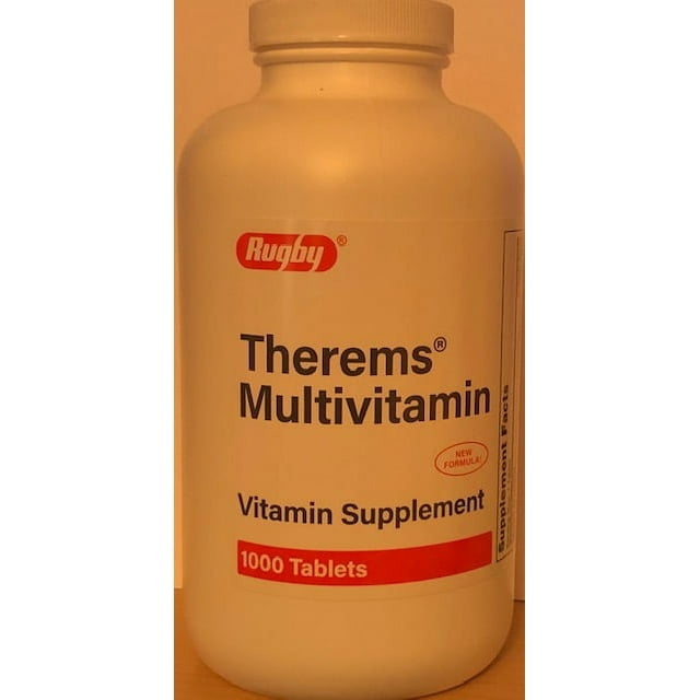 Therems Multivitamins Vitamin Supplement 1000 Count - Walmart.com