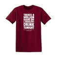 thumbnail image 1 of Theres A Million Reasons Sarcastic Humor Graphic Tees Gift For Mens Novelty Funny T Shirt, 1 of 5