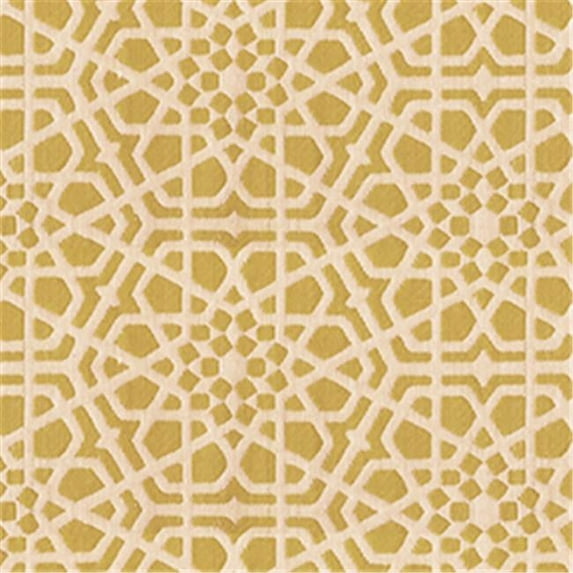 Theresa 508 Two Tone Woven Jacquard Fabric, Gold