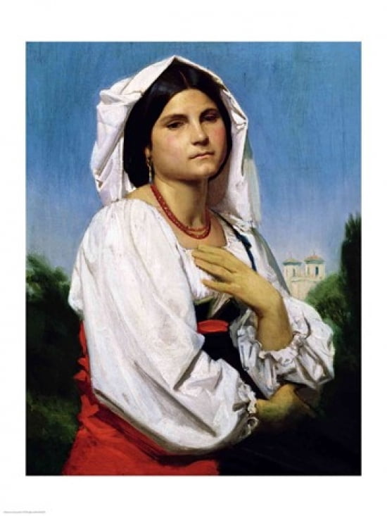 Therese Canvas Art - William A Bouguereau (24 x 36)