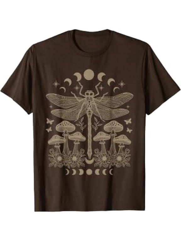 Therian Grunge Fairycore Aesthetic Cottagecore Dragonfly T-Shirt, Unisex T-Shirt