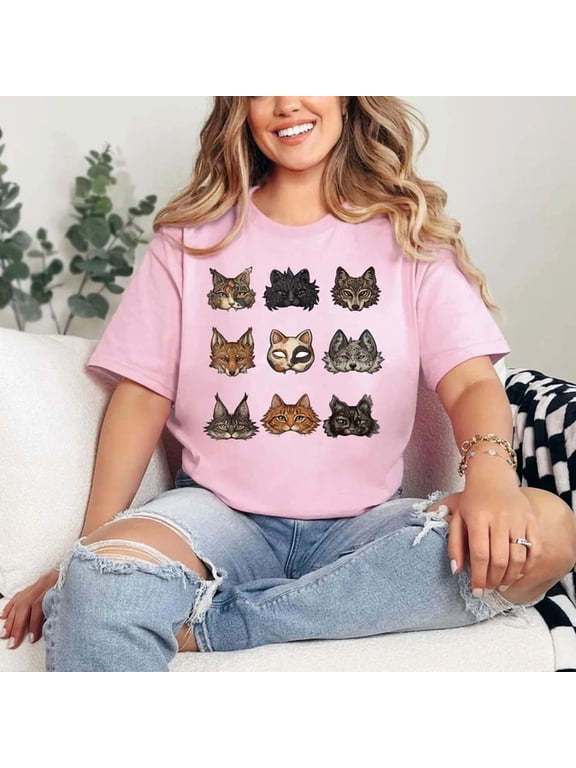 Therian Mask Animal Spirit Faces Creative Style For Special Occasions T-Shirt, Size S-5XL