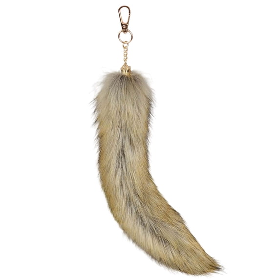 Therian Tail Keychain, Soft Durable Tail for Cosplay, Renaissance Fairs, Hop Punk Jeans Chain Accessory, Scene Prop and Keyring
