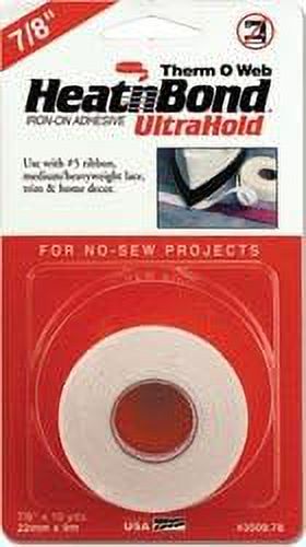 Therm O Web Heat N Bond Ultra Hold Iron On Adhesive 7/8 Inch X 10 Yards  3509-78 (4-Pack) 