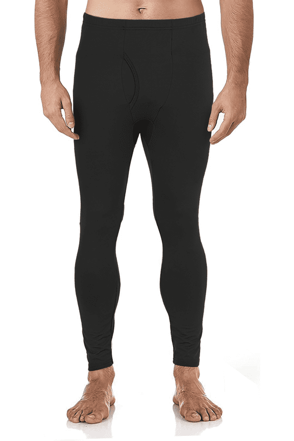 Thermal Bottom for Men Thermal Compression Bottoms for Men Base Layer Cold Weather , Black, 2X-Large