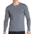 thumbnail image 1 of Therma Pro Thermal Shirt for Men Long Sleeve Thermal Compression Tops for Men Base Layer Cold Weather , Charcoal Gray, X-Large, 1 of 5