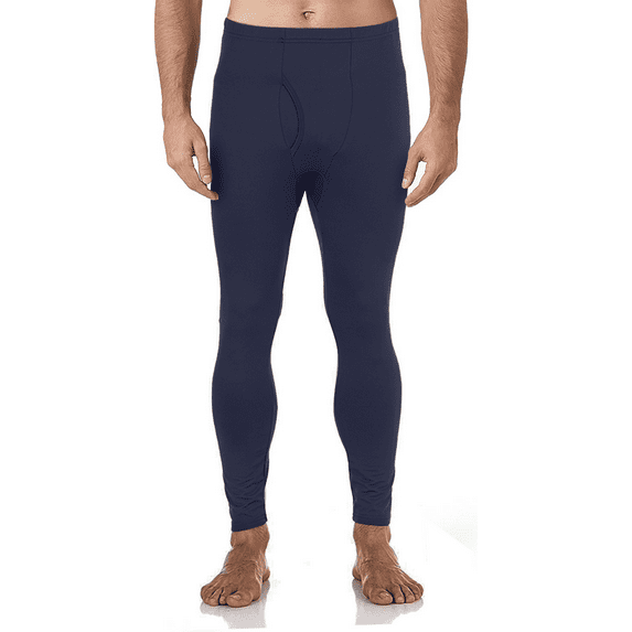 Therma Pro Thermal Bottom for Men Thermal Compression Bottoms for Men Base Layer Cold Weather , Navy Blue, Large