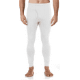 thumbnail image 1 of Therma Pro Thermal Bottom for Men  Thermal Compression Bottoms for Men Base Layer Cold Weather , White, Small, 1 of 5
