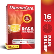 ThermaCare HeatWraps Lower Back Pain Therapy, Designed for Lower Back and Hip Pain, Size L   XL, 10 HeatWraps