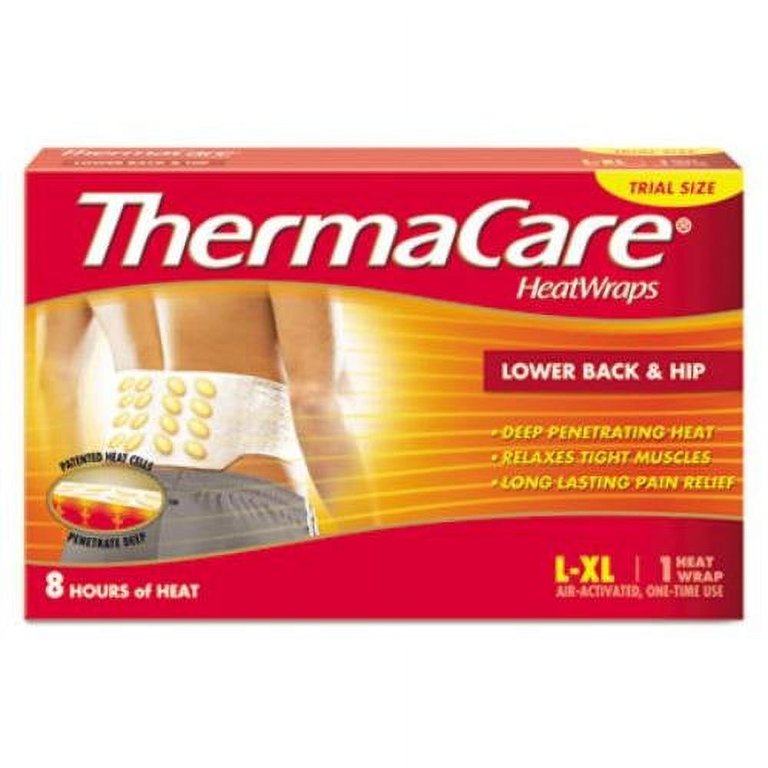 ThermaCare Lower Back and Hip Heatwraps, 10 ct. 