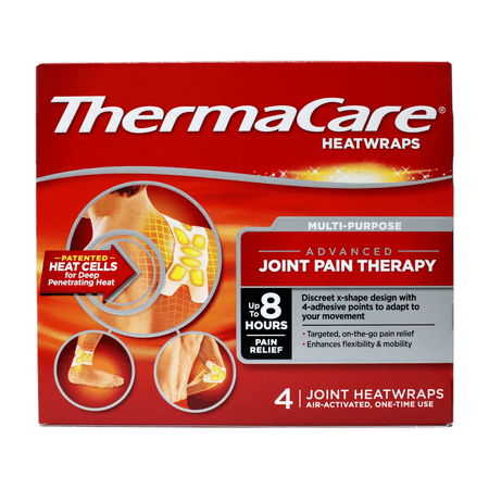 ThermaCare Heatwraps 8 Hour Advanced Join Pain Therapy 4 Each