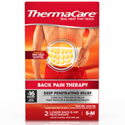 ThermaCare Lower Back & Hip S-M Pain Relief Heat Wraps, 2 Ct