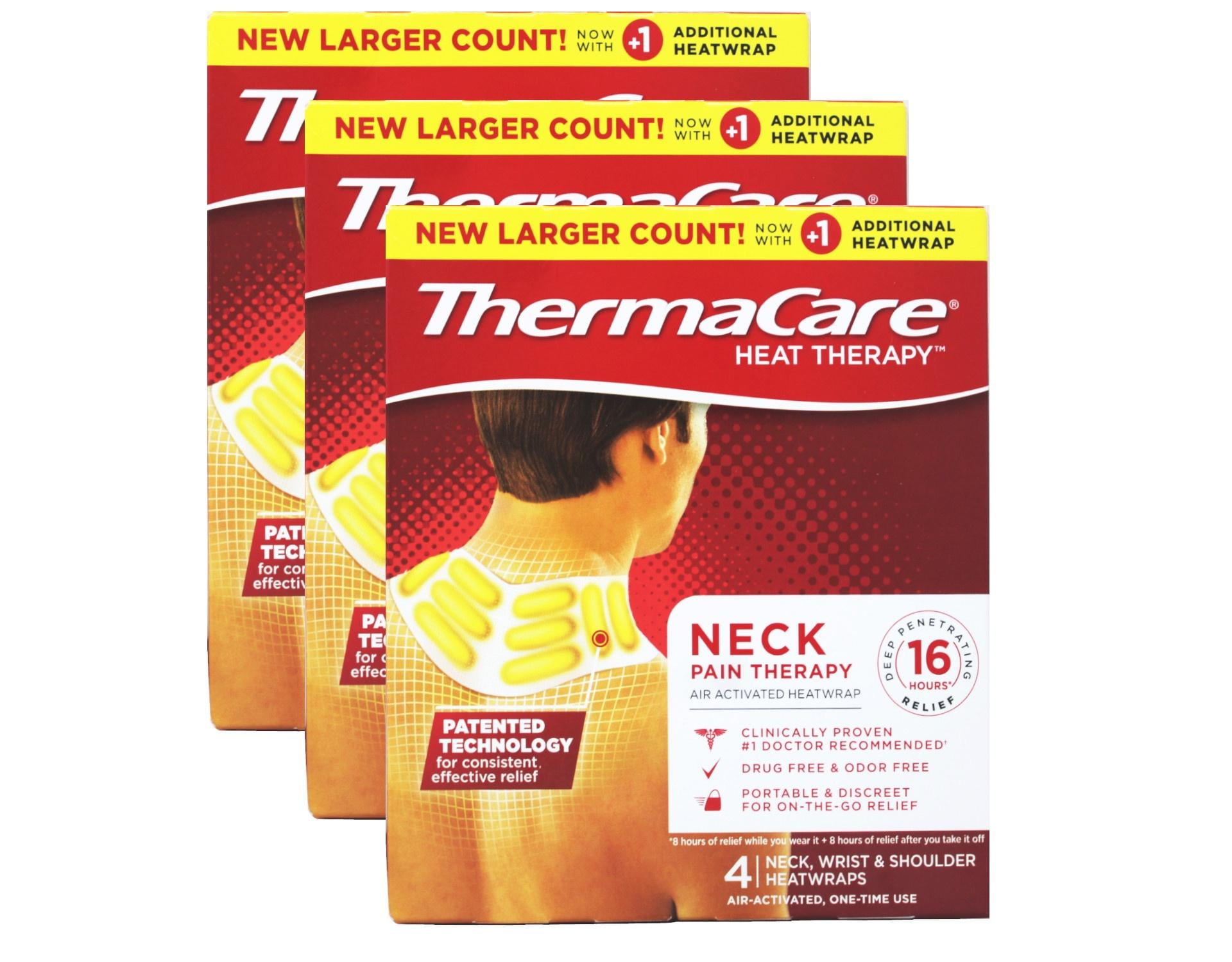 ThermaCare Neck Pain Therapy, Shoulder, and Wrist Pain Relief Patches
