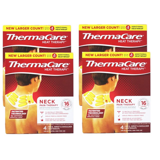 ThermaCare Neck Pain Therapy, Shoulder, and Wrist Pain Relief Patches