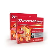 ThermaCare Portable Heating Pad, Joint and Muscle Pain Relief Patches, Multi-Purpose Heat Wraps, 8 Count