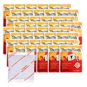 ThermaHands [EXTRA LARGE - 179PACK] HAND WARMERS Size 3.5 inch x 4 inch, Duration 12+ Hours, Max Temp 163 F Air-Activated, Convenient, Safe, Natural, Odorless, Long Lasting Hand Warmer