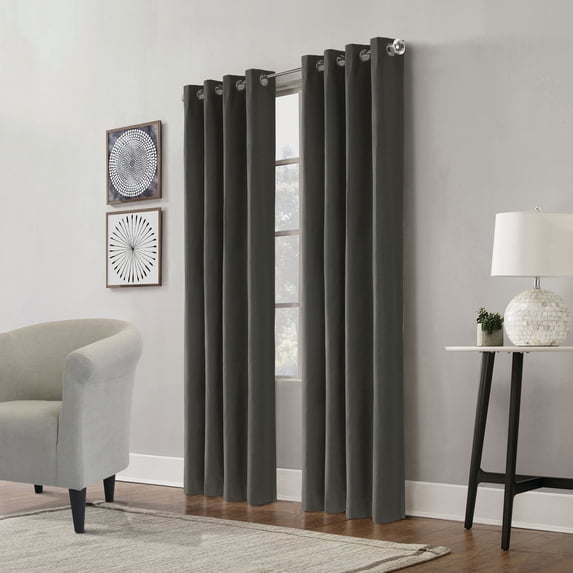 ThermaPlus Edison Grommet Panel 52 x 84 Charcoal