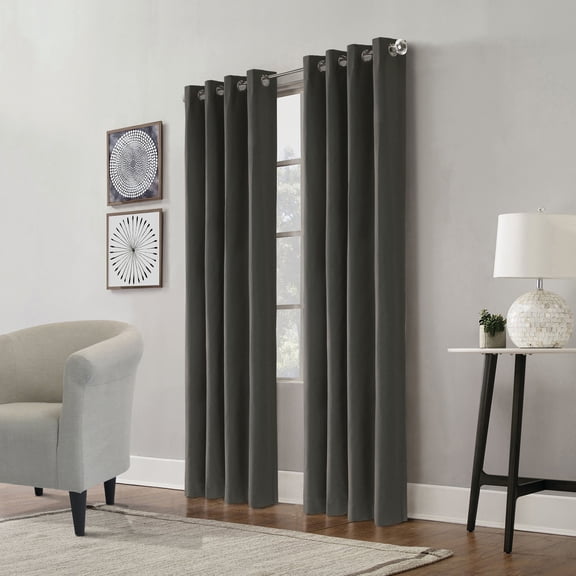 ThermaPlus Edison Grommet Panel 52 x 84 Charcoal