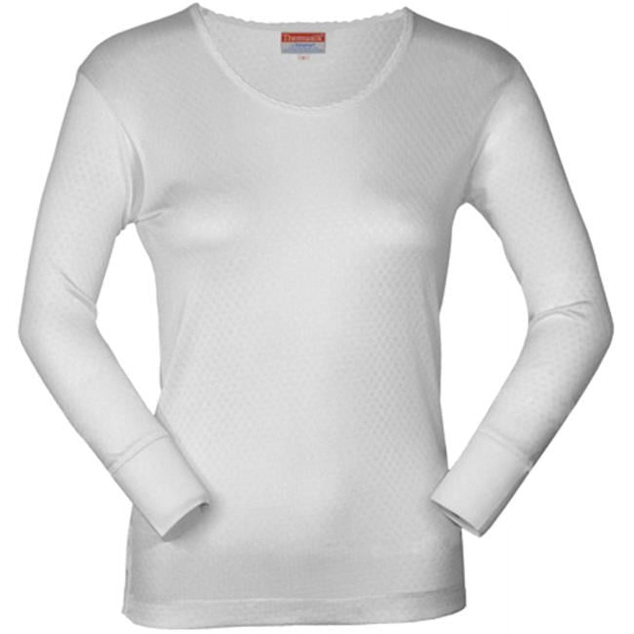ThermaSilk CS Pointelle Silk Lightweight Long Sleeve Scoopneck Shirt -  Women's 
