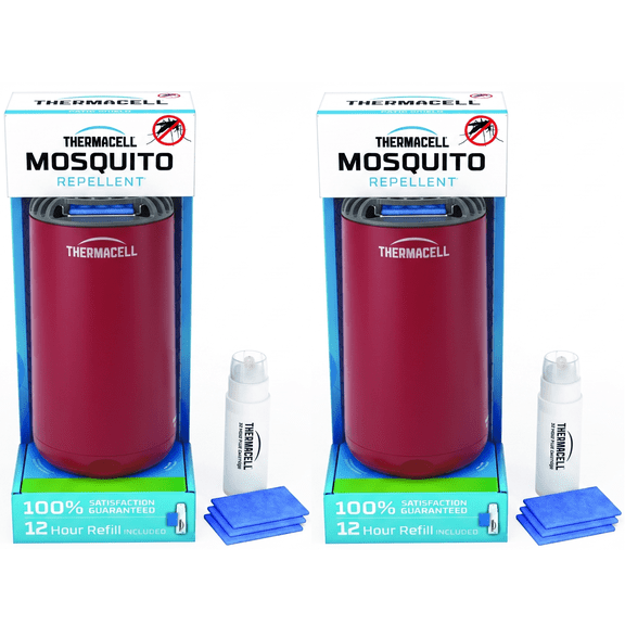 Thermacell Mosquito Repellent 12 Hour Refill Included 2 Pack