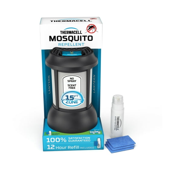 Thermacell Mosquito Repellent Patio Shield Lantern with 12 Hours of Mosquito Protection