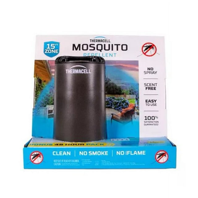 Thermacell Patio Shield Mosquito Repeller Bonus Pack with 48 Hours of