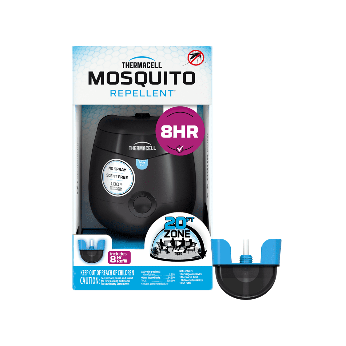 Rescue GoClip Insect Repellent Device For Mosquitoes/Other Flying Insects 1 pk Rescue GoClip Insect Repellent Device For Mosquitoes/Other Flying Insects 1 pk