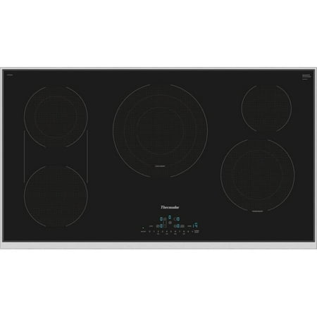 Thermador - Masterpiece Series 36" Built-In Electric Cooktop with 5 elements - Black