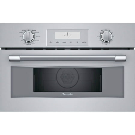 Thermador - PROFESSIONAL SERIES 1.6 Cu. Ft. Built-In Microwave - Stainless steel