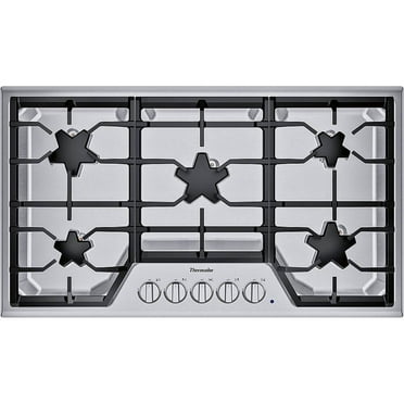 Thermador SGS365TS 36 inch Masterpiece Stainless 5-Burner Built-In Gas Cooktop