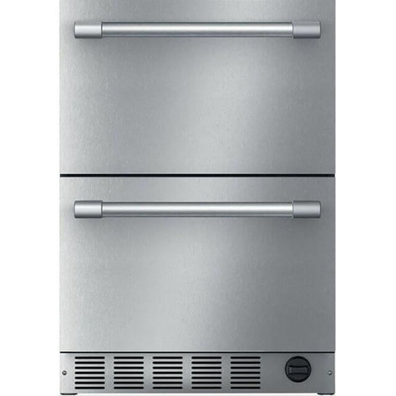 Thermador T24UC925DS 4.3 Cu. Ft. Stainless Undercounter Double Drawer Freezer/Refrigerator