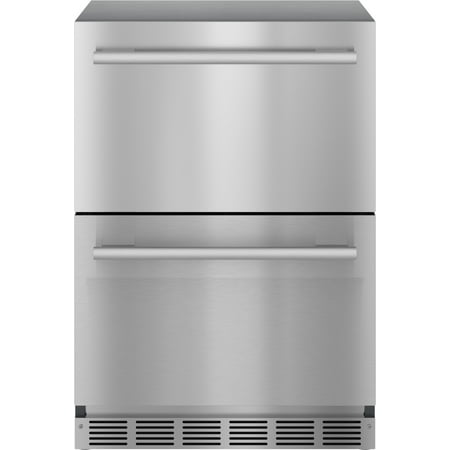 Thermador - Masterpiece Series 4.4 Cu. Ft. Built-In Double Drawer Under-Counter Refrigerator - Stainless Steel