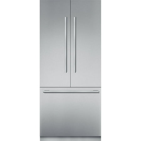 Thermador - Freedom 19.4 Cu. Ft. French Door Built-In Refrigerator - Stainless steel