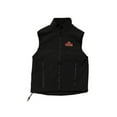 thumbnail image 1 of Thermafur Air Activated Heating Fleeece Softshell Vest, Black, Large, 1 of 1