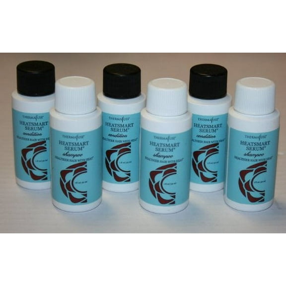 Thermafuse HeatSmart Serum Shampoo & Conditioner Travel Set Pack Of 3