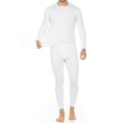 HEAT HOLDERS Mens Cotton Thermal Underwear Long Johns Charcoal