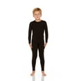 thumbnail image 1 of Thermajohn Thermal Underwear for Boys Long Johns Set Kids (Black, Small) Keep Your Kids Warm and Cozy, 1 of 5