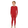 thumbnail image 1 of Thermajohn Thermal Underwear for Boys Long Johns Set Kids (Red, X-Small) Keep Your Kids Warm and Cozy, 1 of 5