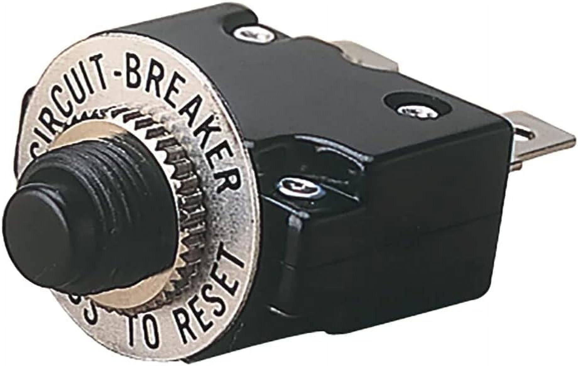 Interruttore Ripristino Automatico,0 o 4 gauge Interruttore di Ripristino del Fusibile,DC12V-24V Portafusibili a Ripristino Manuale Invertitore per Marino Barca Bicicletta Auto Audio Stereo (300A