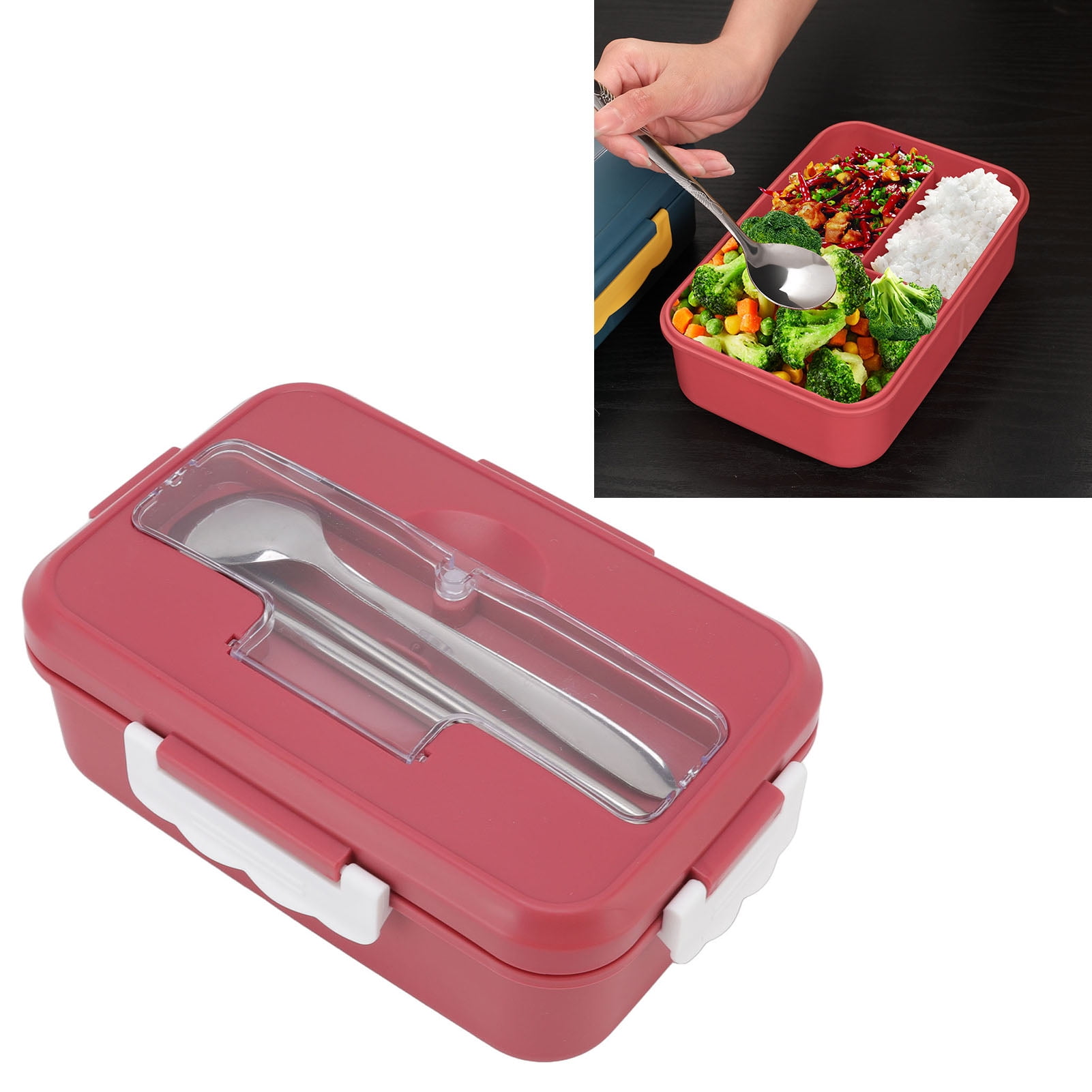 Thermal Bento Lunch Box, Lunch Box With Spoon And Chopsticks, Thermal