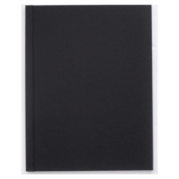 Thermal Binding Covers 9mm Black - 11x8.5 Inch Steelbook Hard Covers for Reports, Documents, Presentations - Fits 40-65 Sheets - All Thermal Binders