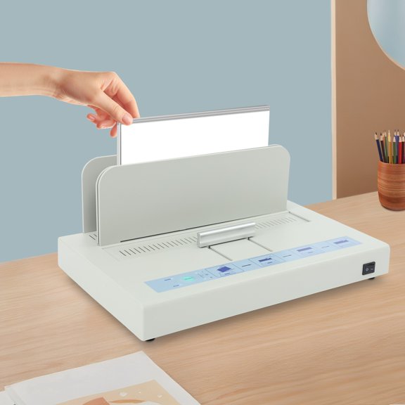 Thermal Binding Machine, 110V Hot Glue Binding Machine A4 Document Heat Binder