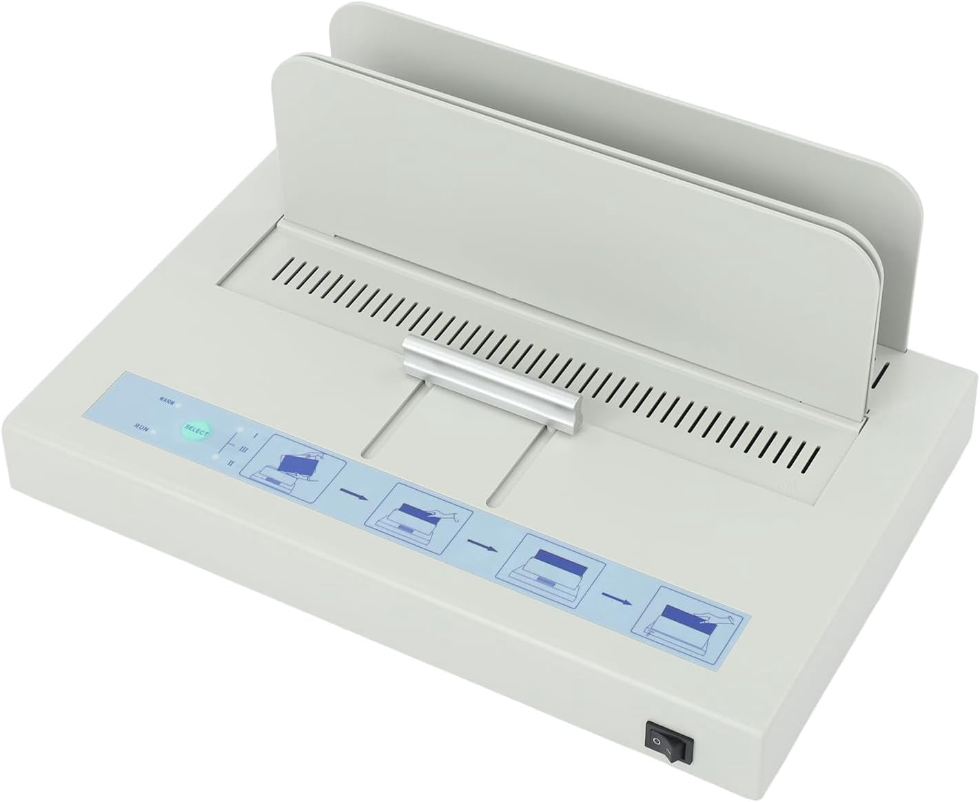Thermal Binding Machine 480 Sheets Capacity, Electric Thermal Binder A4 Documents Heat Binder, Thermal Book Binding Machine for Contract Document Invoice