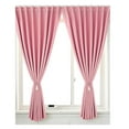 thumbnail image 1 of Thermal Blackout Curtains, Living Room Curtains With, Self-Adhesive Thermal Insulated Blackout Curtains No Drilling, 1 of 5
