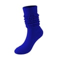 thumbnail image 1 of Thermal Boot Socks for Women Thick Warm Winter Crew Socks Full Cushioned - Gifts for Women Royal Blue Free, 1 of 4