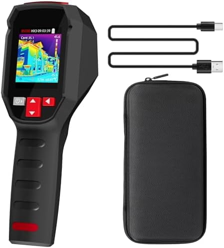 Thermal Camera, 240x240 Resolution with 15 Thermal Palettes, Handheld ...