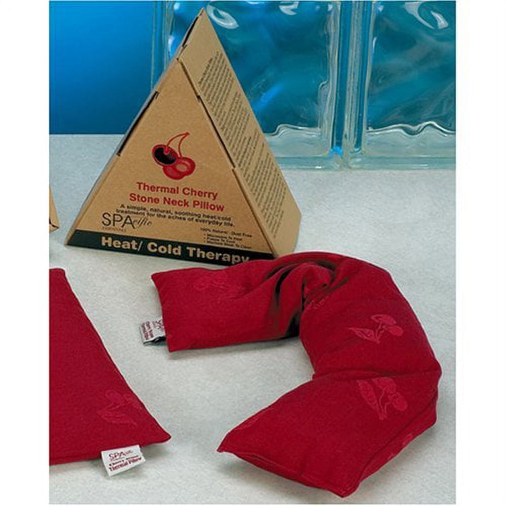 Thermal Cherry Stone Pit Therapy Neck Pillow Walmart