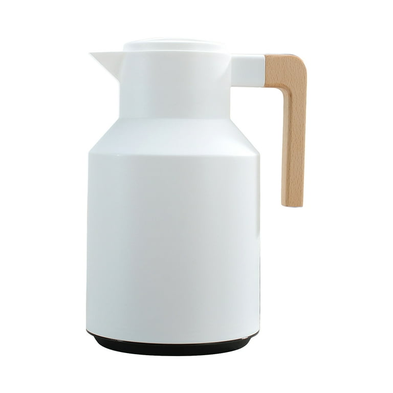 Thermal Coffee Carafe Large Stainless Steel Insulated Carafe 1 Liter Double Walled Vacuum The