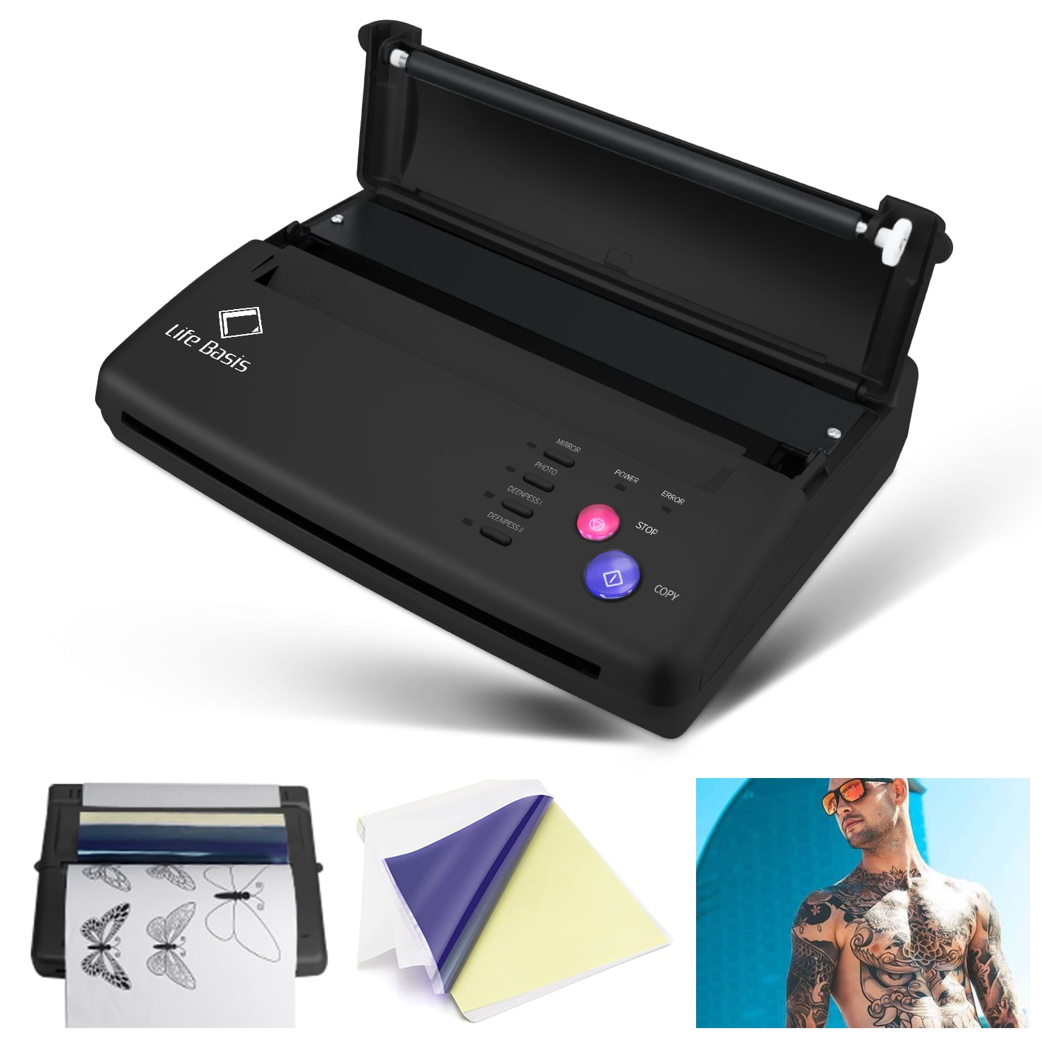 Tattoo Stencil Transfer Machine Thermal Copier Tattoo Transfer Printer  Machine